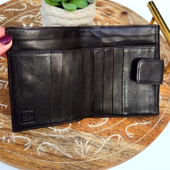 Fendi Pequin Double Snap Wallet - Picture 4 of 10